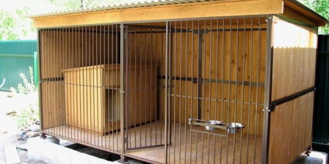 Výběh pro psa udělej si sám - výkresy s rozměry